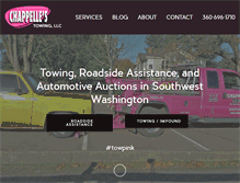 Tablet Screenshot of chappellestowing.com